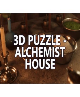 3D PUZZLE - Alchemist House Steam Key GLOBAL